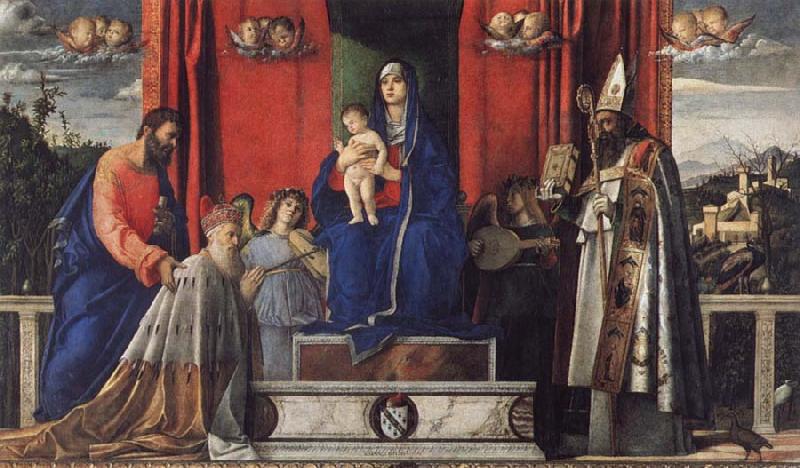 Giovanni Bellini Pala Barbarigo Spain oil painting art